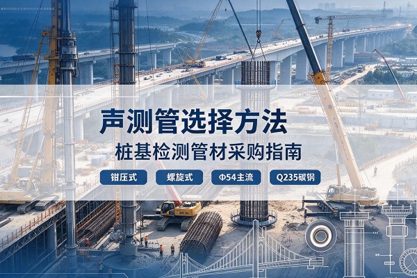 泗阳声测管选型标准